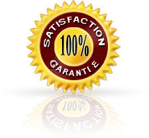 100 % satisfaction garantie