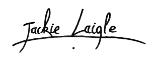 signature Jackie LAIGLE